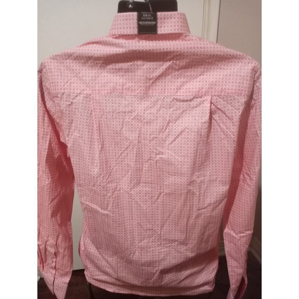New Nick Graham Everywhere Mens Stretch Modern Fit Shirt 14.5-15 34/35 (Small S) - Picture 6 of 12